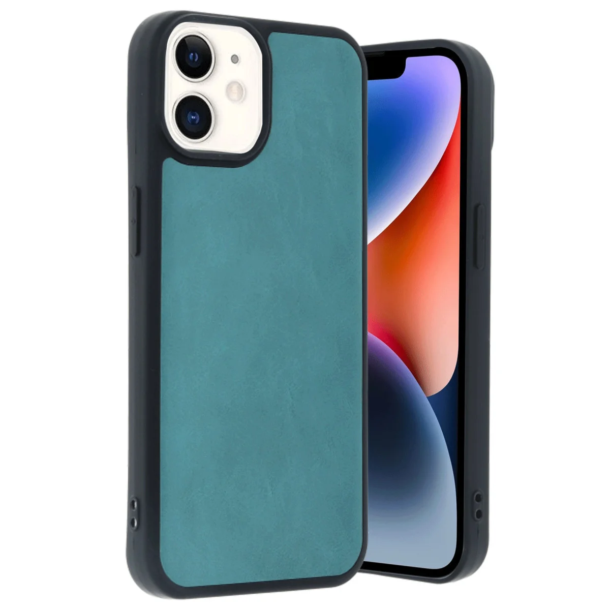 iPhone 11 Kılıf Aras Deri Kapak - Açık Yeşil