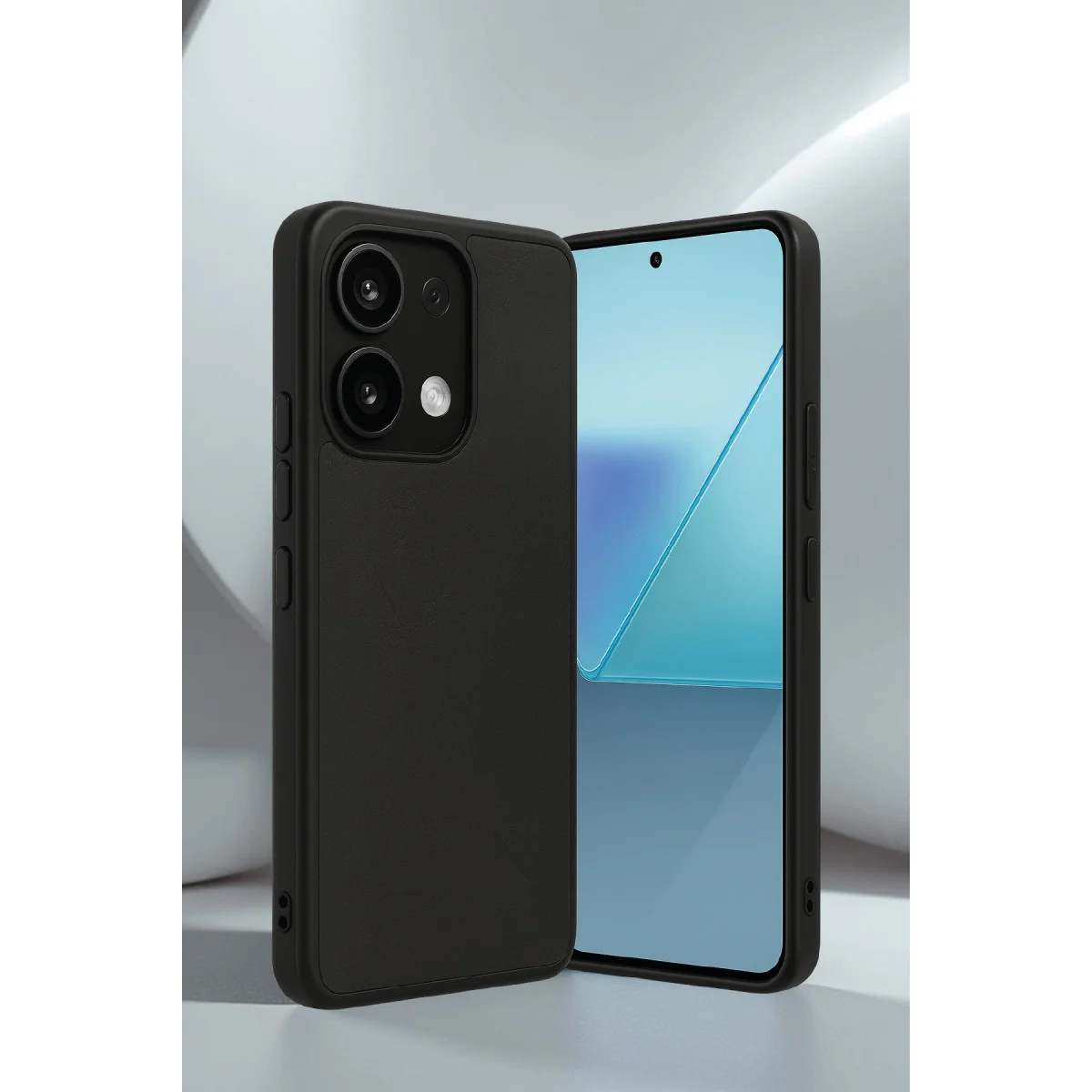 Redmi Note 13 Pro 4G Kılıf Aras Deri Kapak - Taba