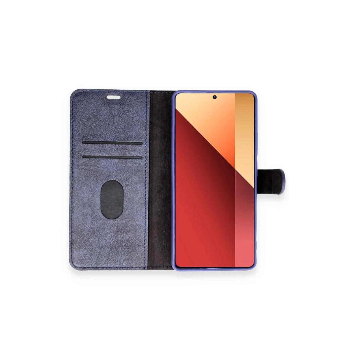 Redmi Note 13 Pro 4G Kılıf Trend S Plus Kapaklı Kılıf - Taba