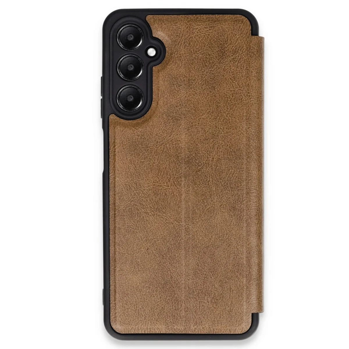 Galaxy A36 Kılıf Flip Cover - Taba