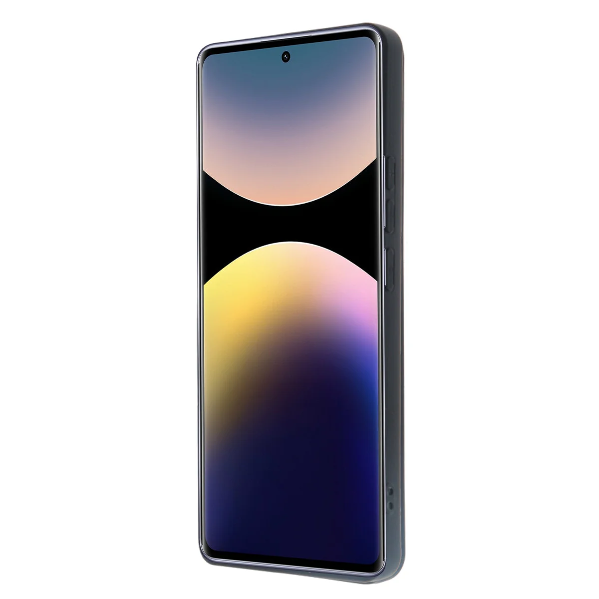 Redmi Note 14 Pro 4G Kılıf Sara Kartvizitli Deri Kılıf - Taba