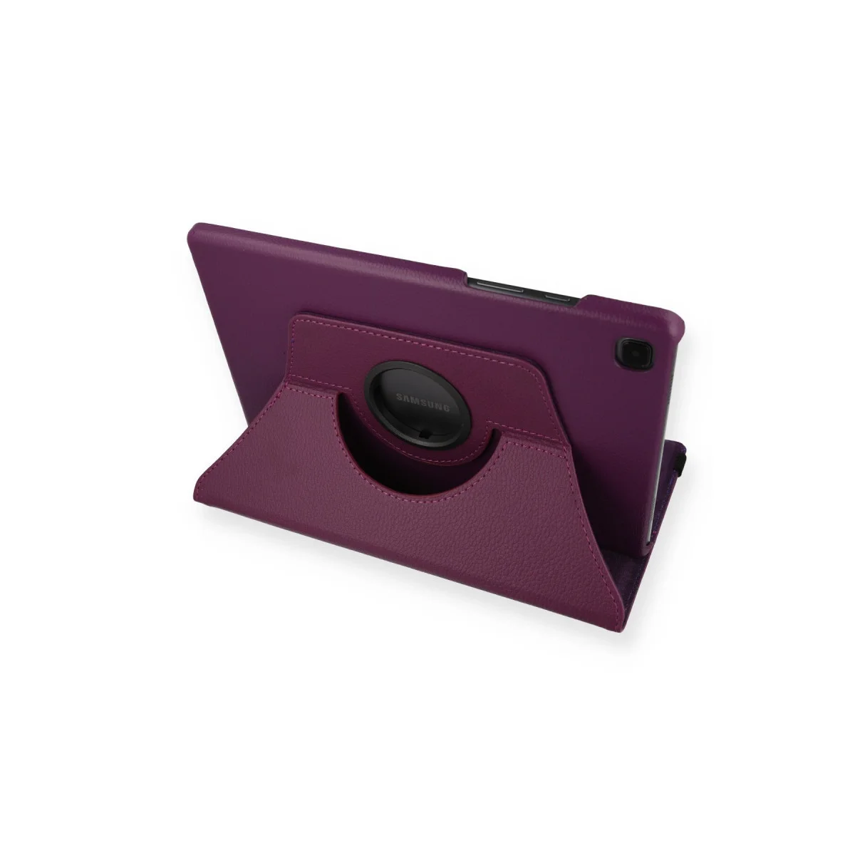 Galaxy T500 Tab A7 10.4 Kılıf 360 Tablet Deri Kılıf - Mürdüm