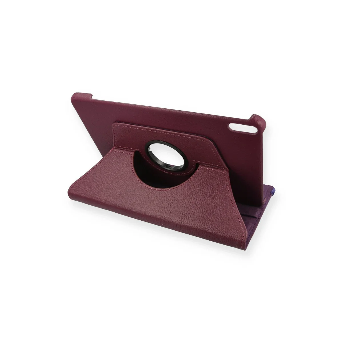 Pad 8 12 Kılıf 360 Tablet Deri Kılıf - Mürdüm