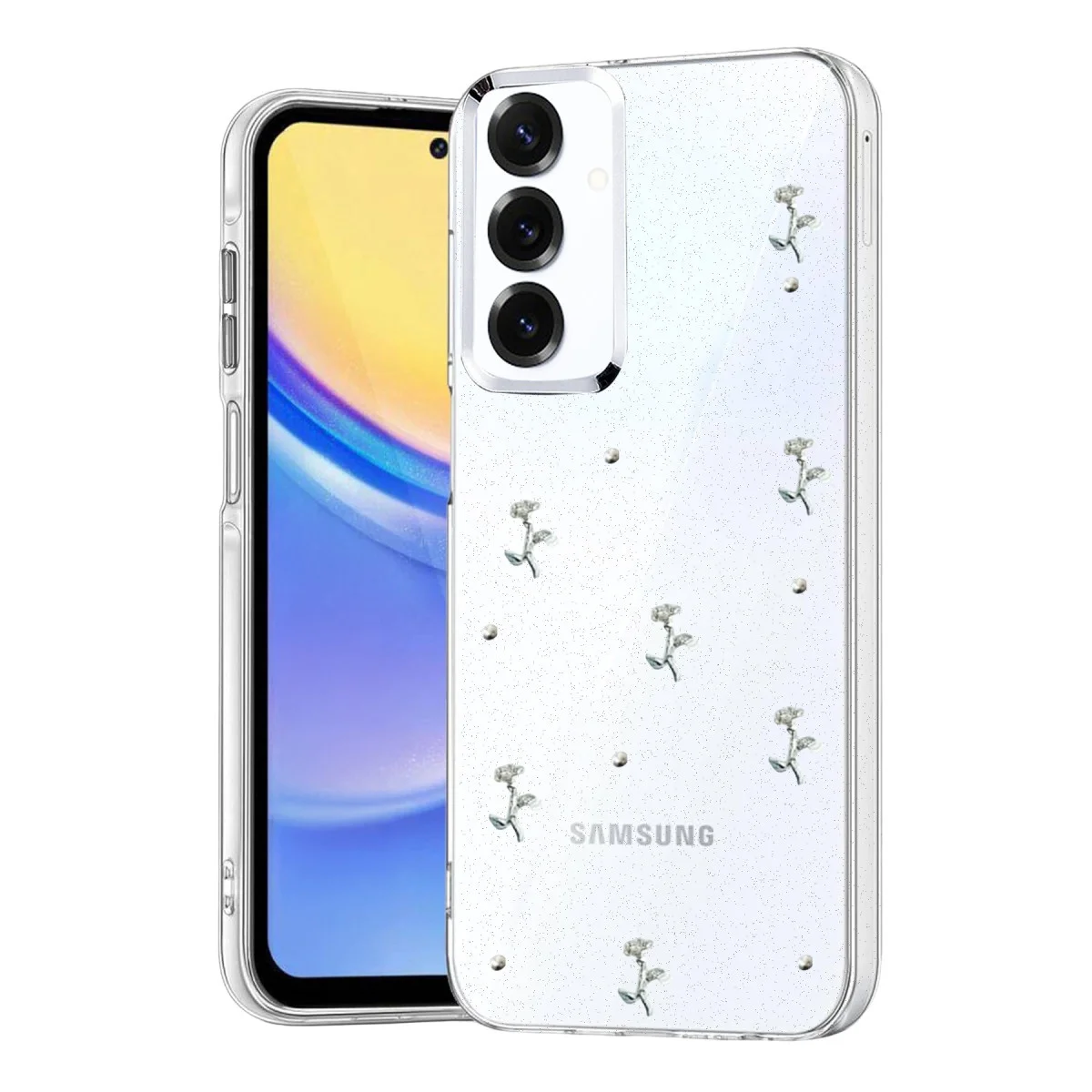 Galaxy S24 FE Fiyonk Desenli Kapak - Desen 4