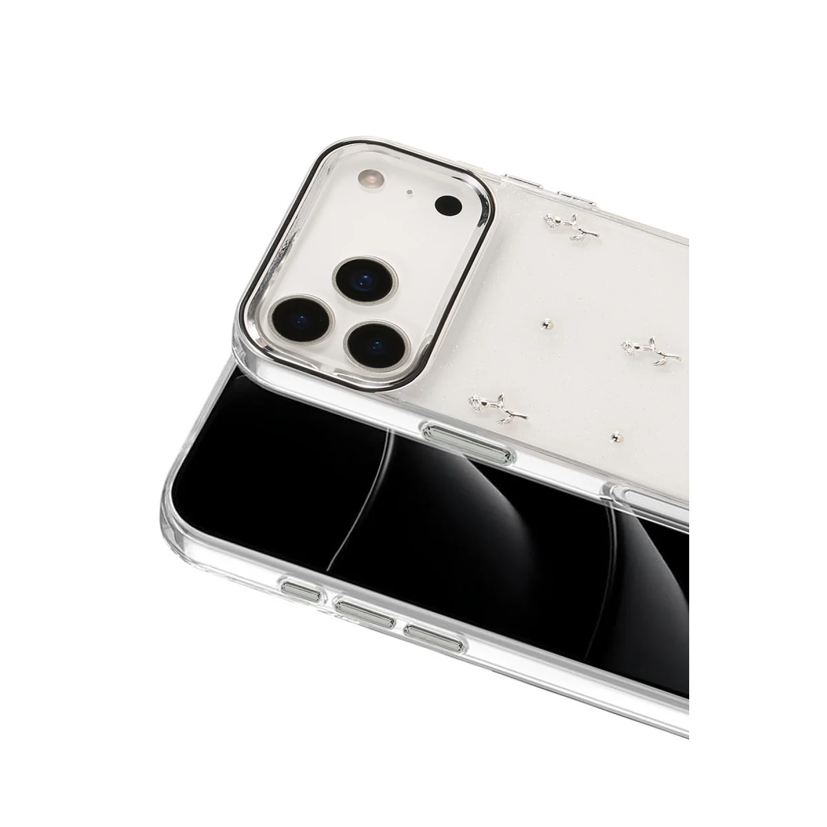 iPhone 17 Pro Max Fiyonk Desenli Kapak - Desen 4