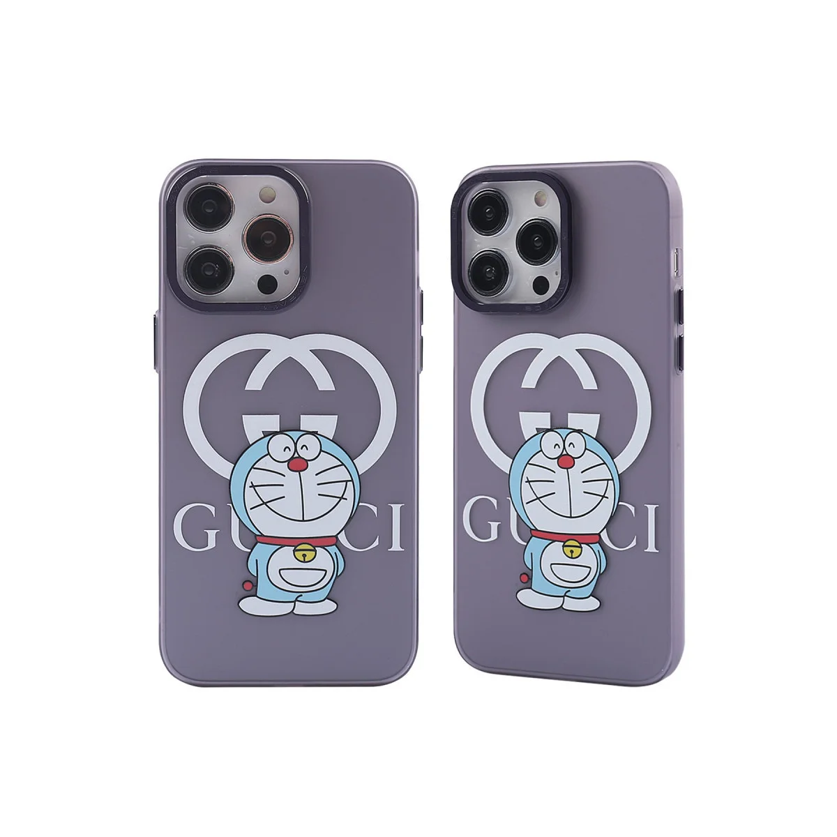 iPhone 14 Pro Kılıf Prada Desenli Kapak - Prada Mor - 3