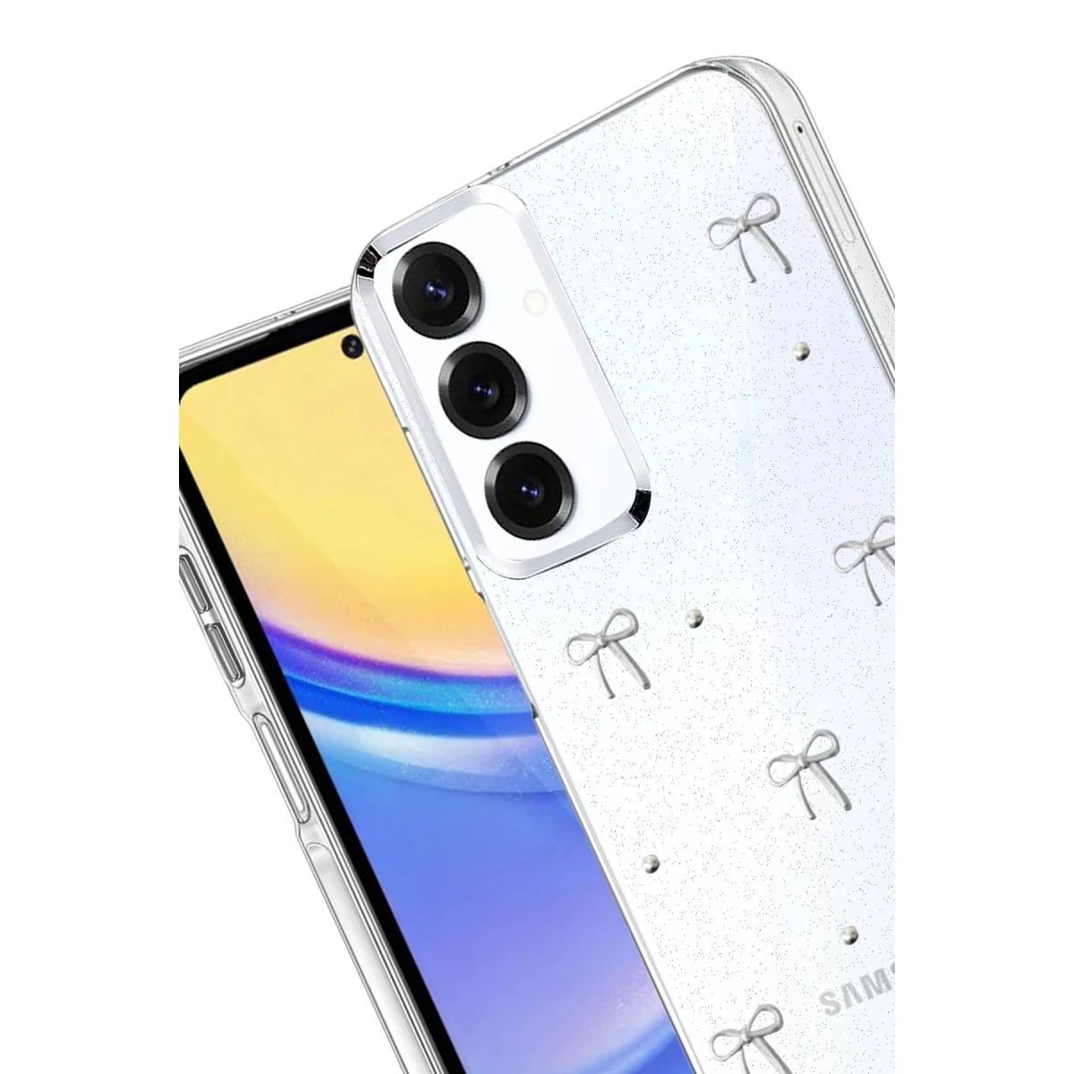 Galaxy A15 4G Fiyonk Desenli Kapak - Desen 5