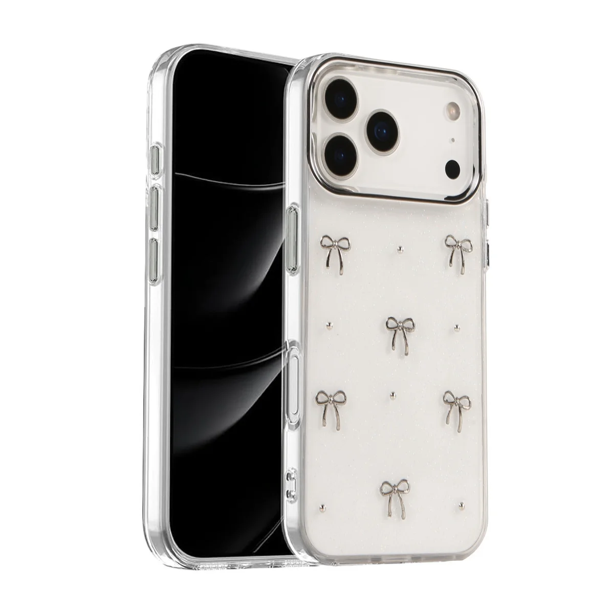 iPhone 17 Pro Fiyonk Desenli Kapak - Desen 5