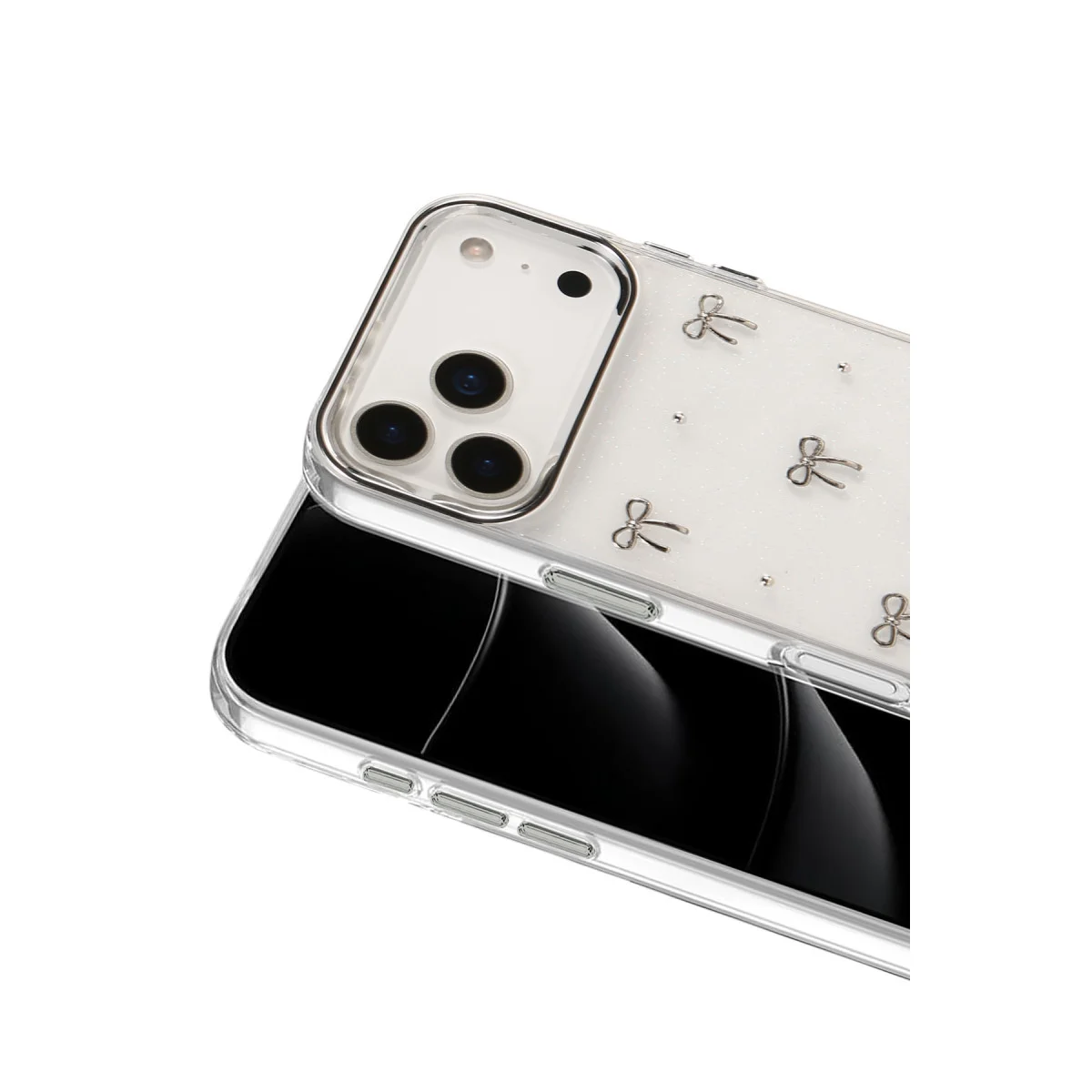 iPhone 17 Pro Fiyonk Desenli Kapak - Desen 5
