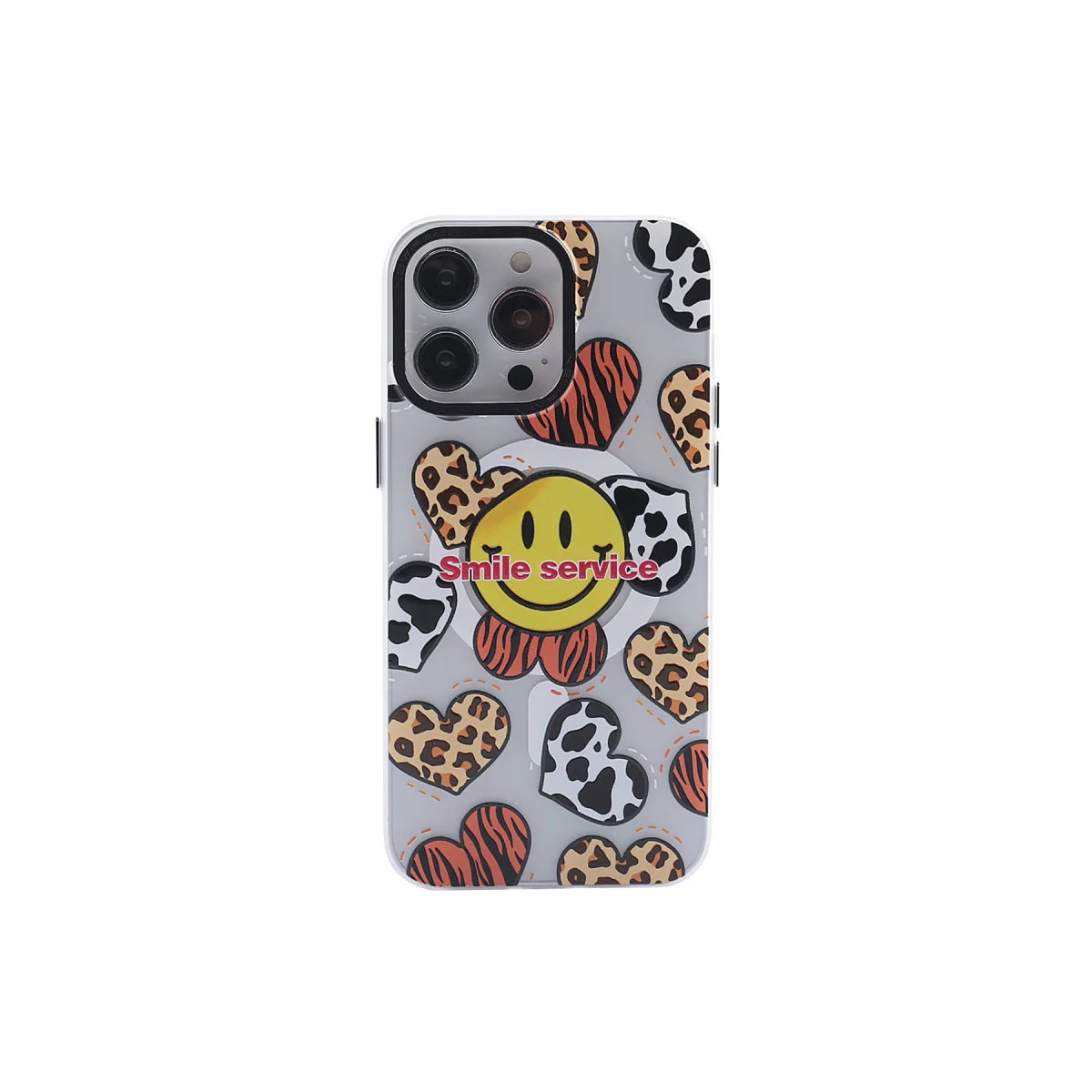 iPhone 12 Pro Max Kılıf Apollo Magneticsafe Desenli Kapak - Apollo Şeffaf - 2