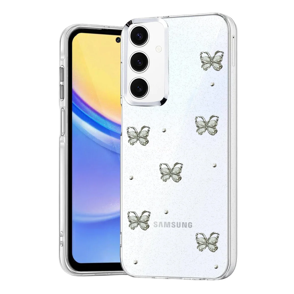 Galaxy A35 5G Fiyonk Desenli Kapak - Desen 9