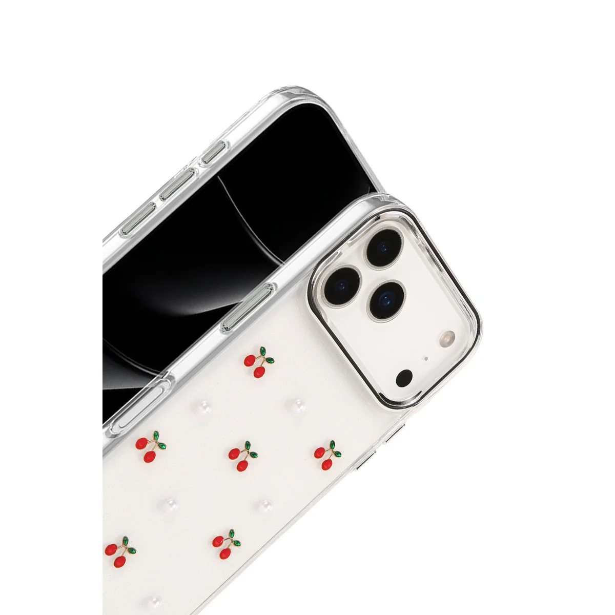 iPhone 17 Pro Fiyonk Desenli Kapak - Desen 9
