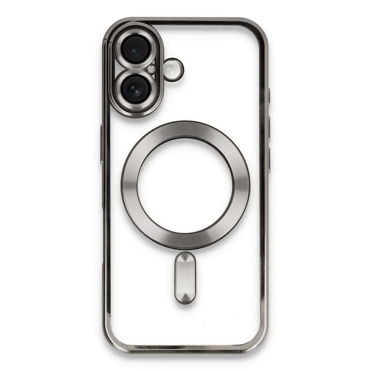 iPhone 16 Kılıf Kross Magneticsafe Kapak - Titan Gri