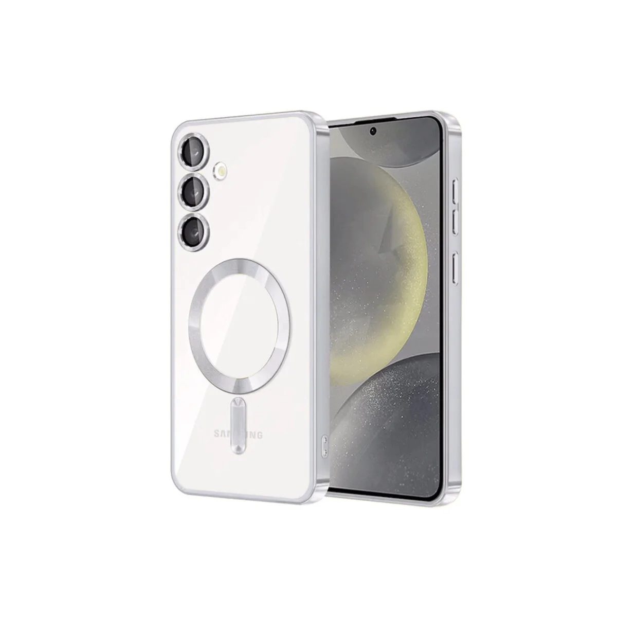 Galaxy S23 Kılıf Kross Magneticsafe Kapak - Titan Gri