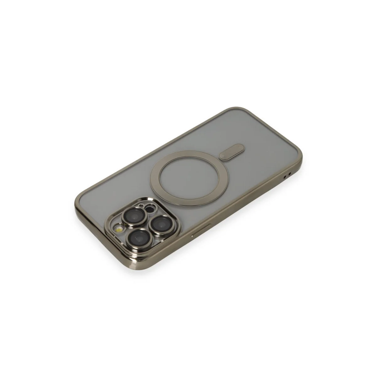 iPhone 14 Pro Max Kılıf Kross Magneticsafe Kapak - Titan Gri