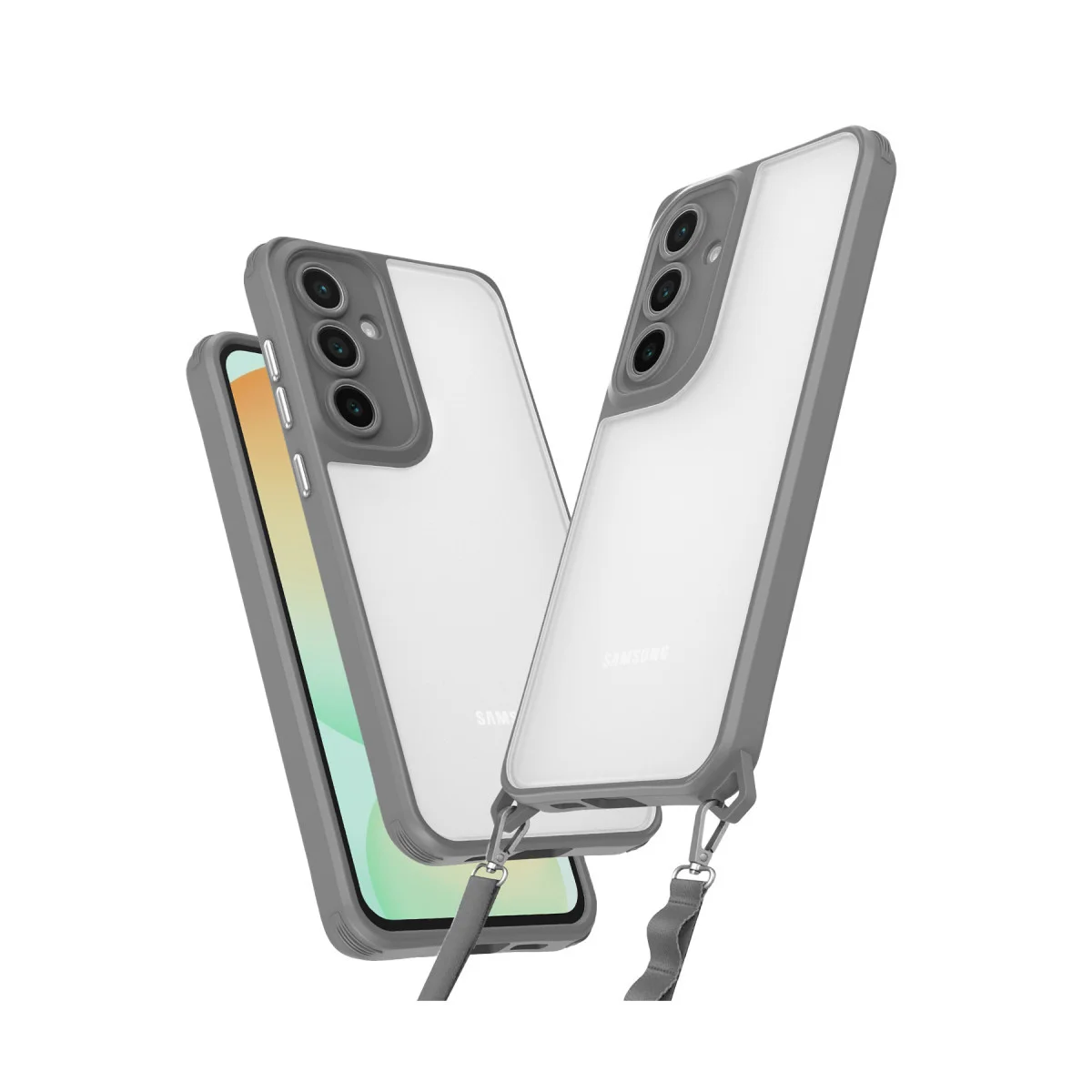 Galaxy A25 5G Kılıf Penta Silikon Kılıf - Titan Gri