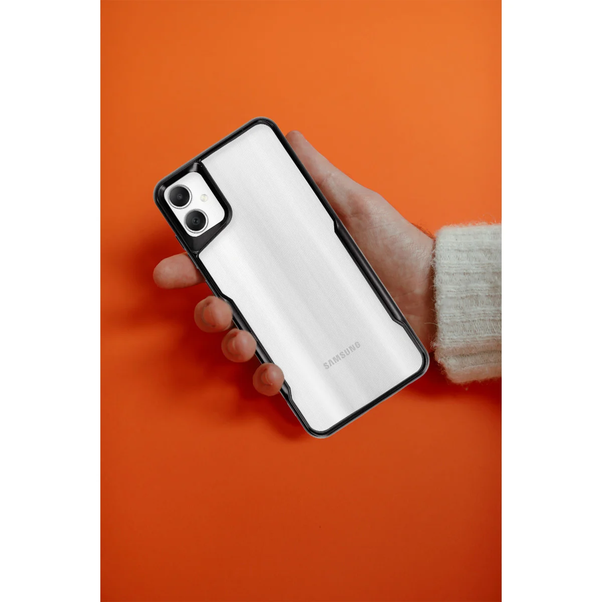 Galaxy A06 Kılıf Boyi Silikon Kapak - Titan Gri