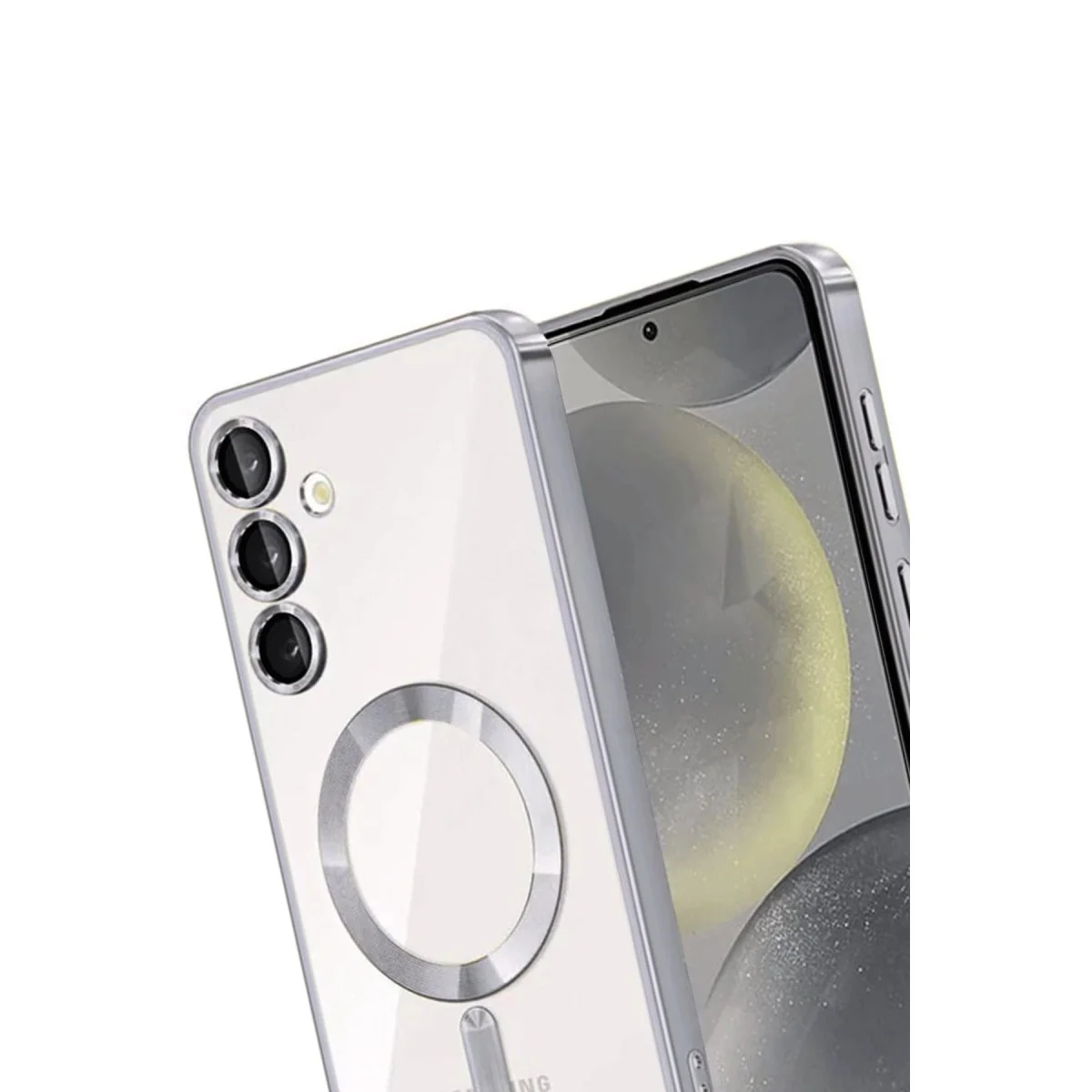 Galaxy A55 5G Kross Magneticsafe Kapak - Titan Gri