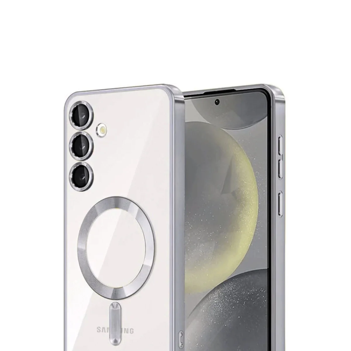Galaxy A56 Kross Magneticsafe Kapak - Titan Gri