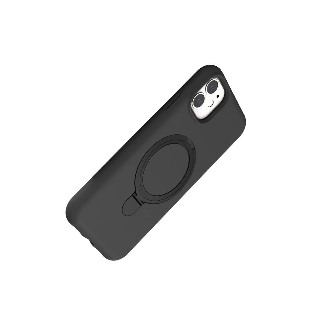 iPhone 11 Regal Magsafe Standlı Kapak - Titan Gri