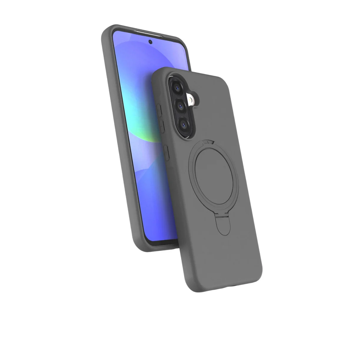 Galaxy A36 Regal Magsafe Standlı Kapak - Titan Gri