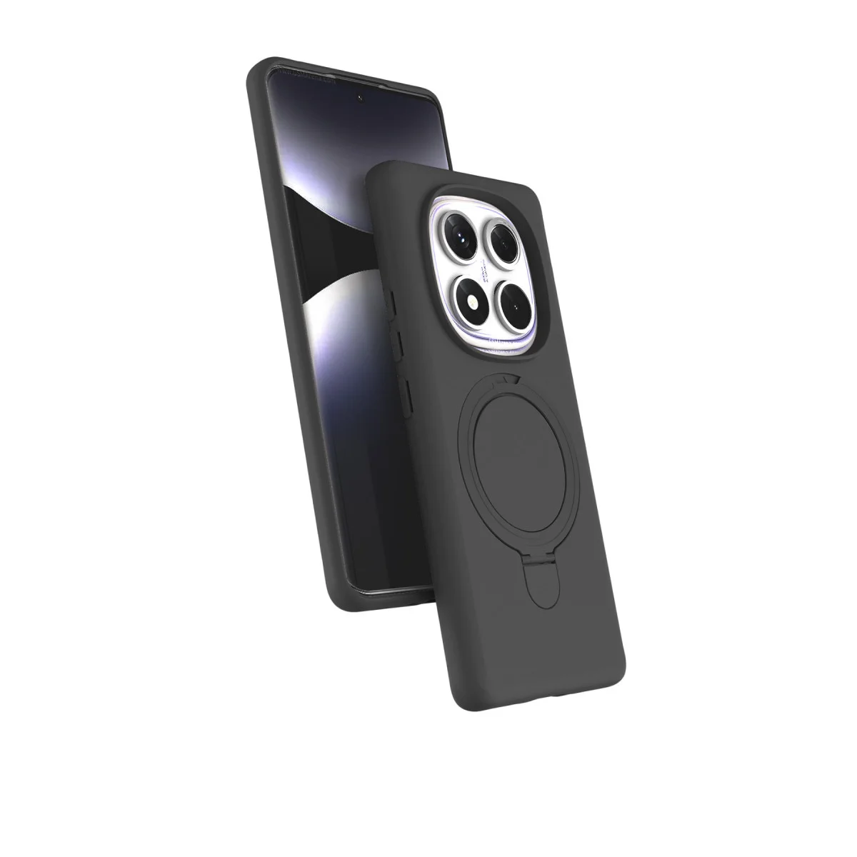 Redmi Note 14 Pro 4G Regal Magsafe Standlı Kapak - Titan Gri