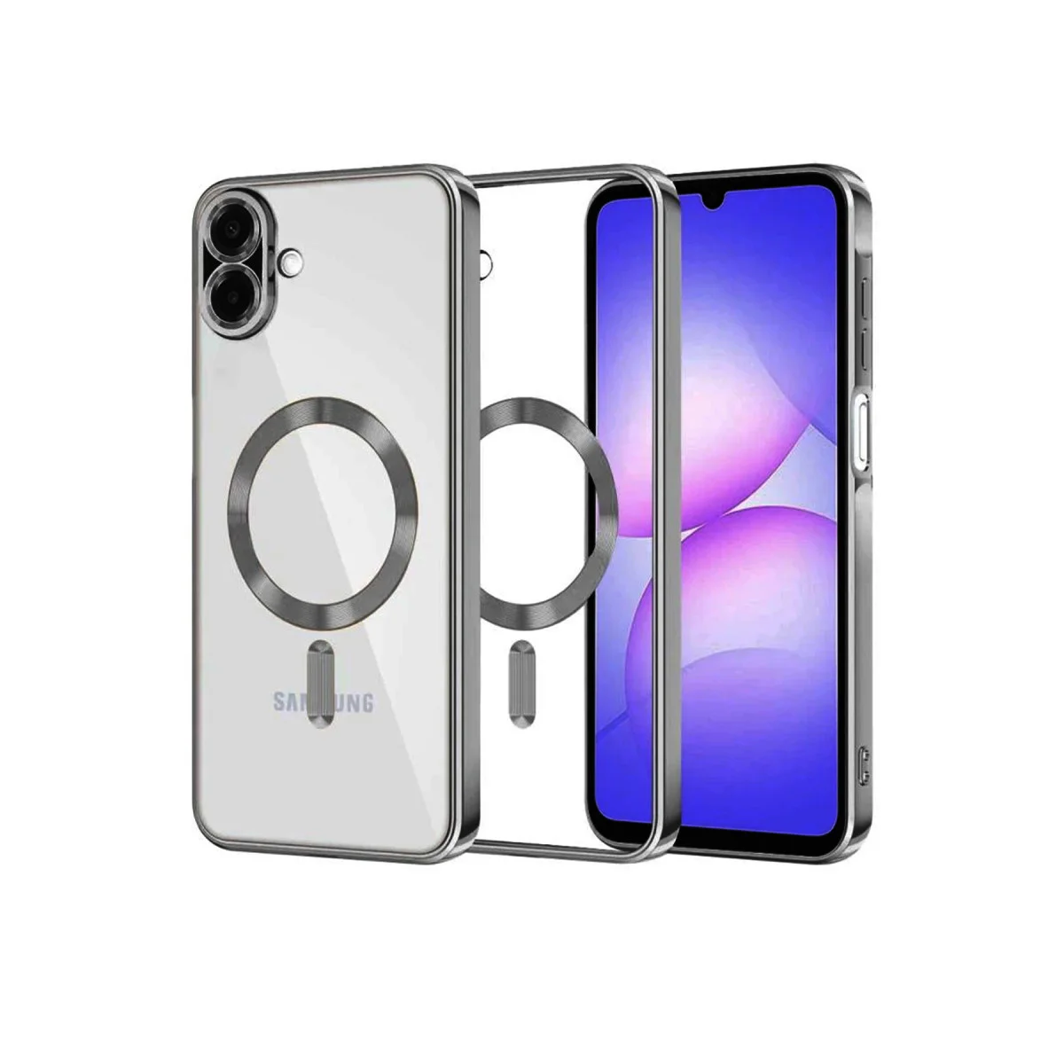 Galaxy A07 4G Kross Magneticsafe Kapak - Titan Gri