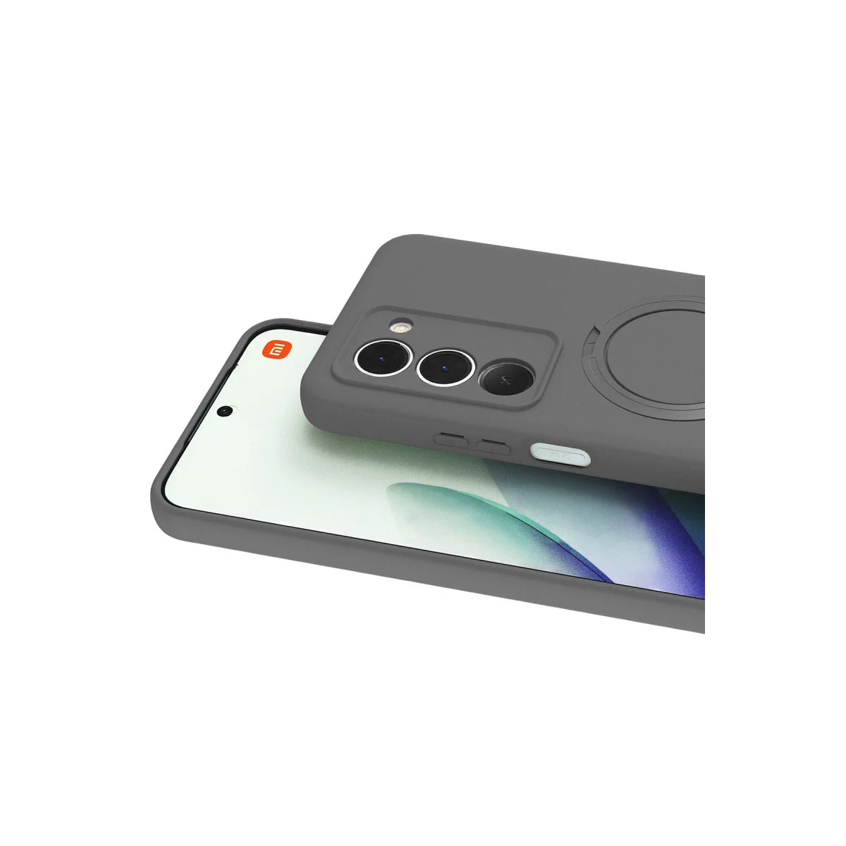 Redmi 15 4G Regal Magsafe Standlı Kapak - Titan Gri