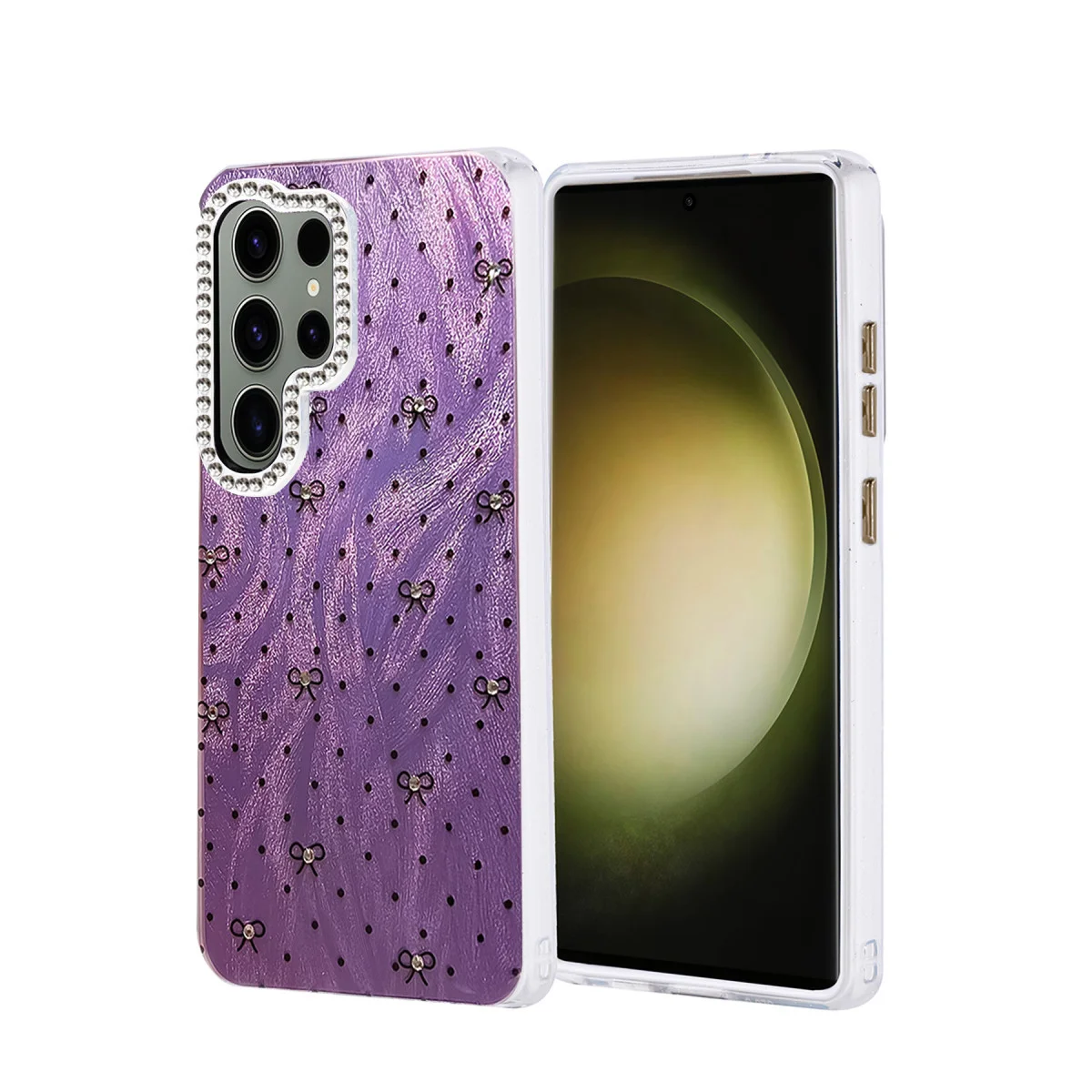 Galaxy S25 Ultra Kılıf Blade Aynalı Desenli Kapak - Desen 2