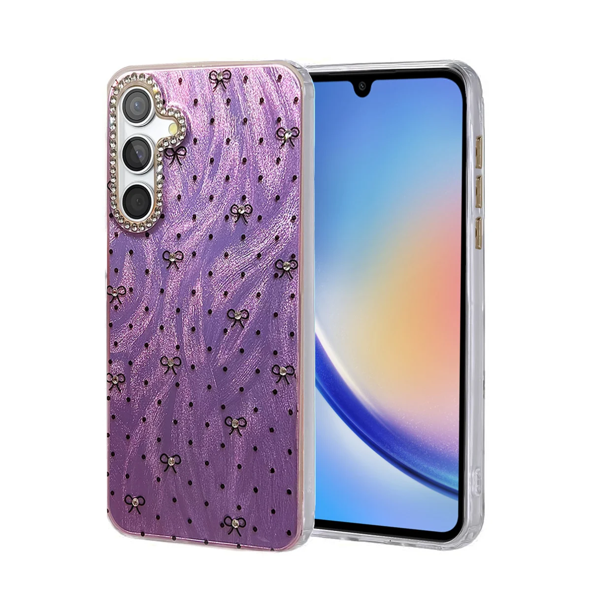 Galaxy A34 5G Kılıf Blade Aynalı Desenli Kapak - Desen 2