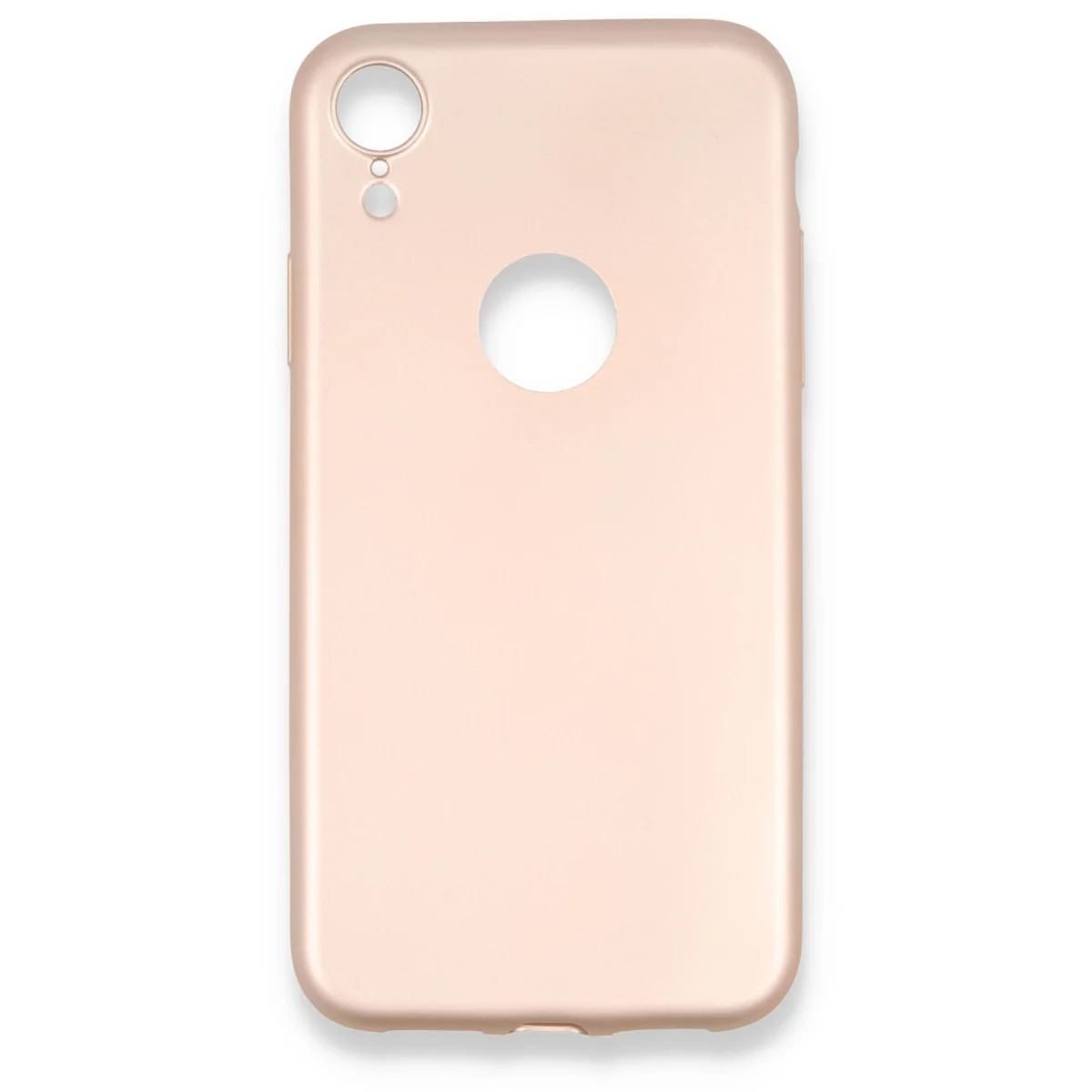 iPhone XR Kılıf First Silikon - Rose Gold