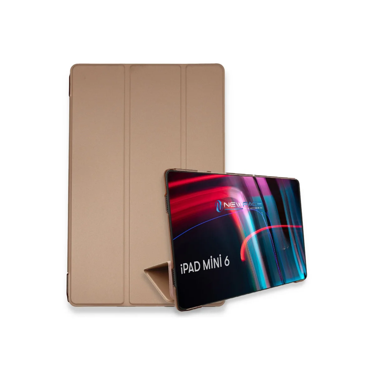 iPad Mini 6 Kılıf Tablet Smart Kılıf - Rose Gold