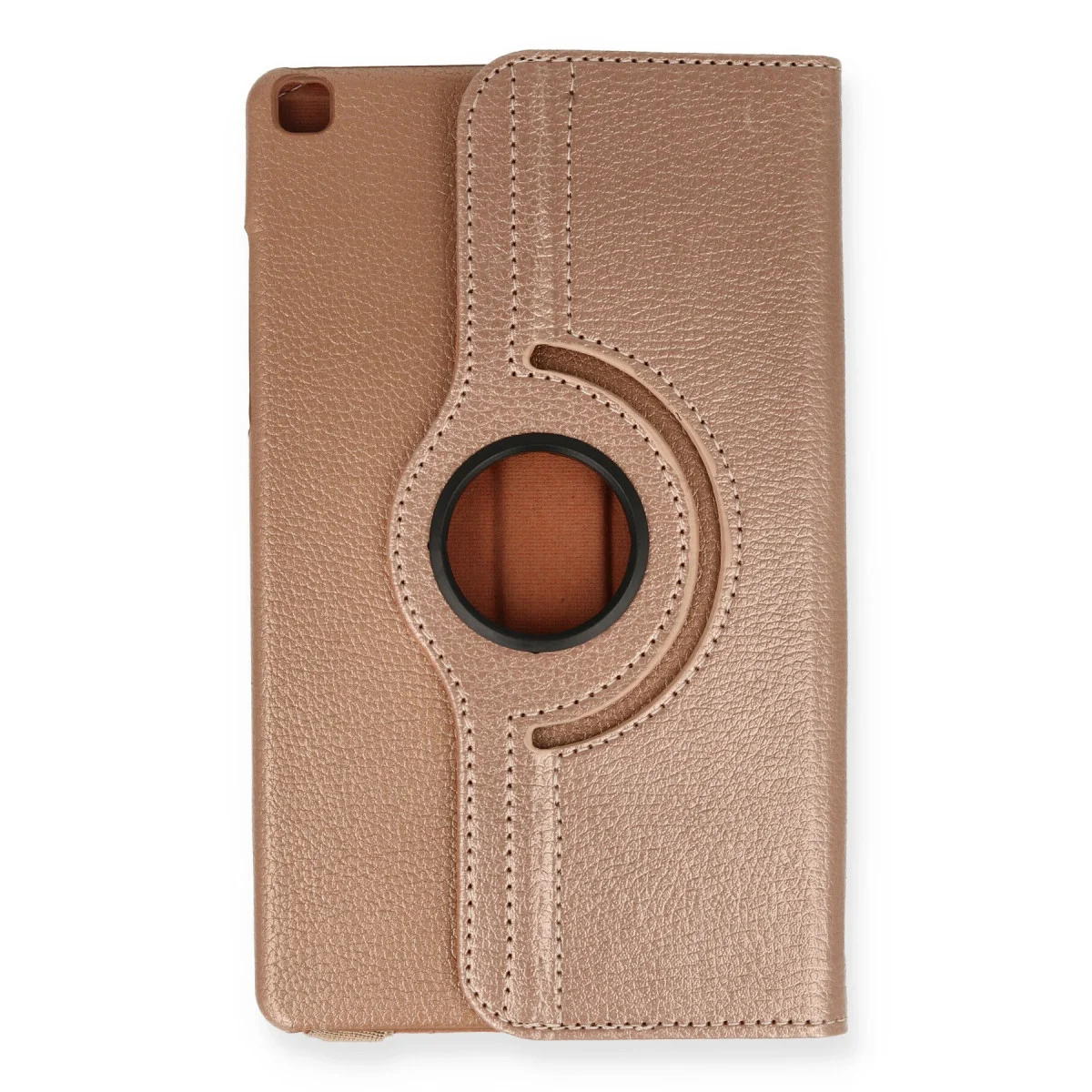 Galaxy T290 Tab A 8 Kılıf 360 Tablet Deri Kılıf - Rose Gold