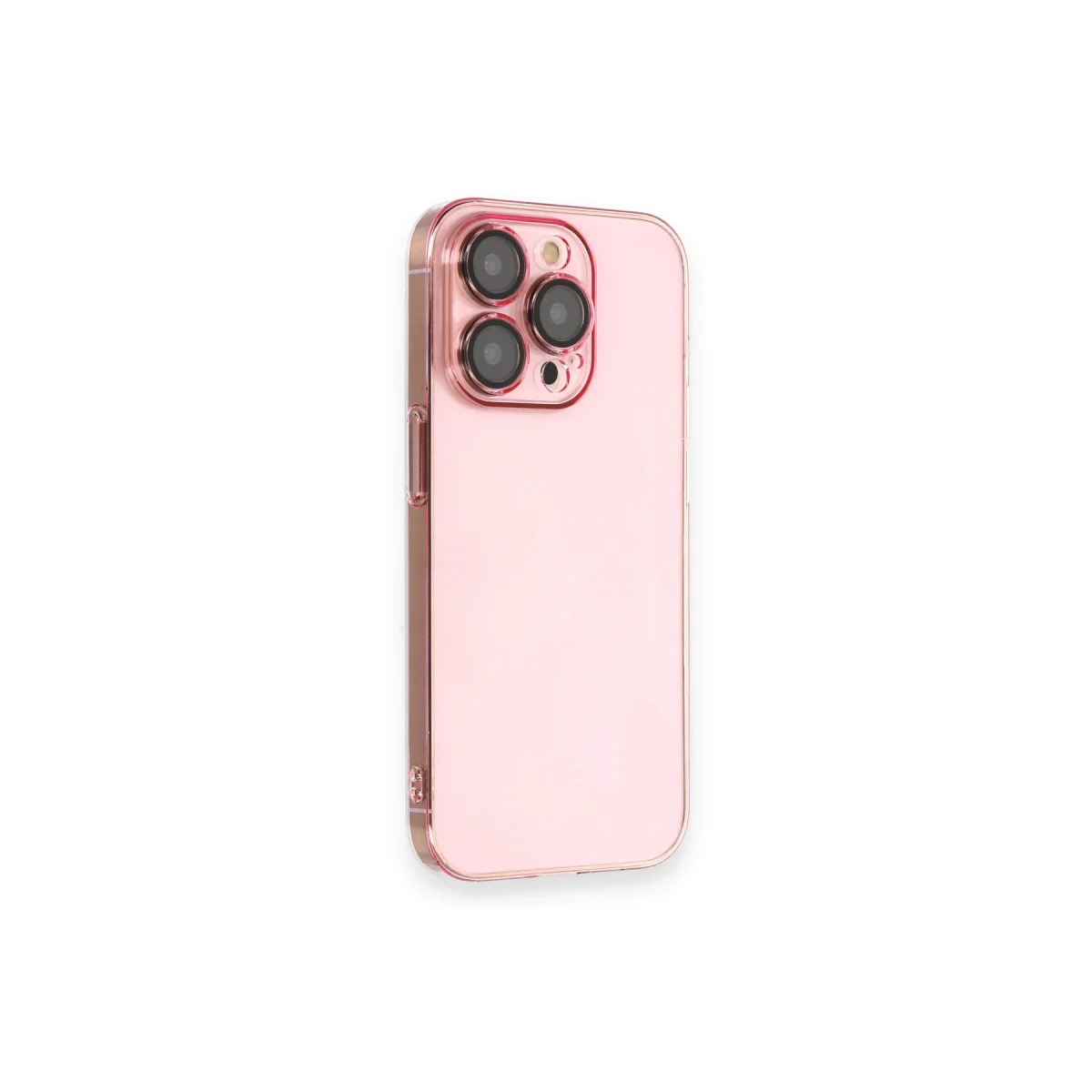iPhone 14 Pro Kılıf Armada Lensli Kapak - Rose Gold