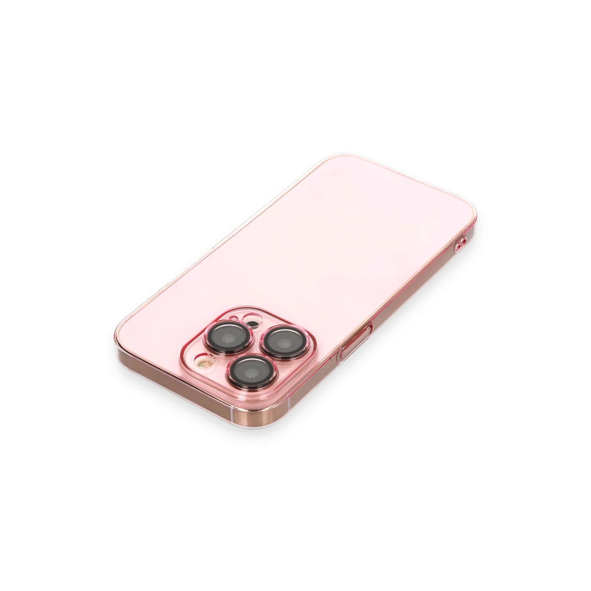 iPhone 14 Pro Kılıf Armada Lensli Kapak - Rose Gold