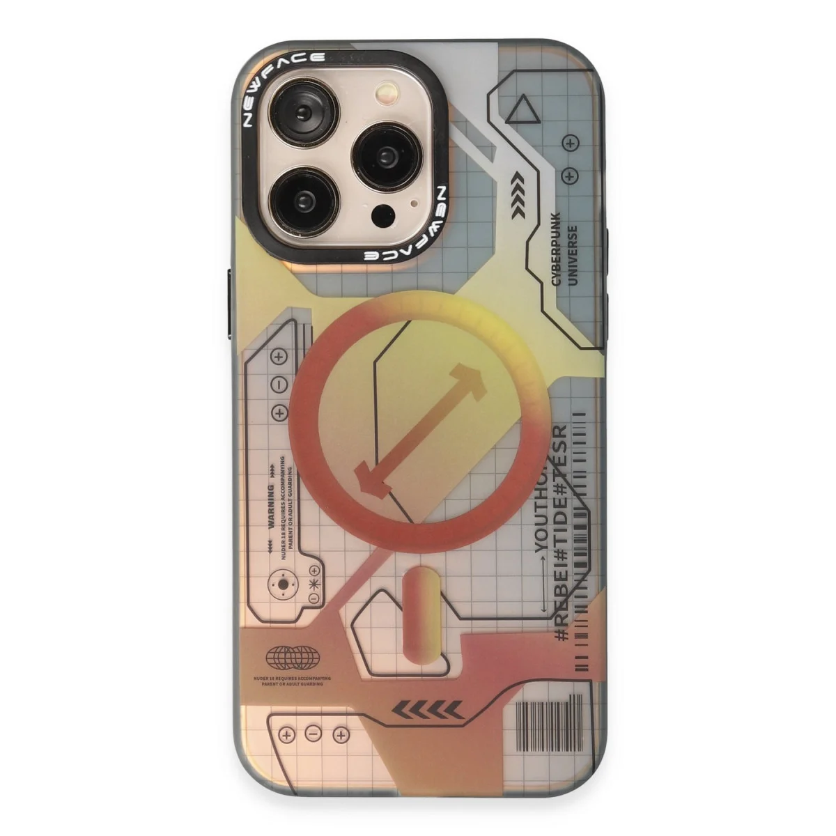 iPhone 13 Pro Max Kılıf Venüs Magneticsafe Desenli Kapak - Venüs - 6