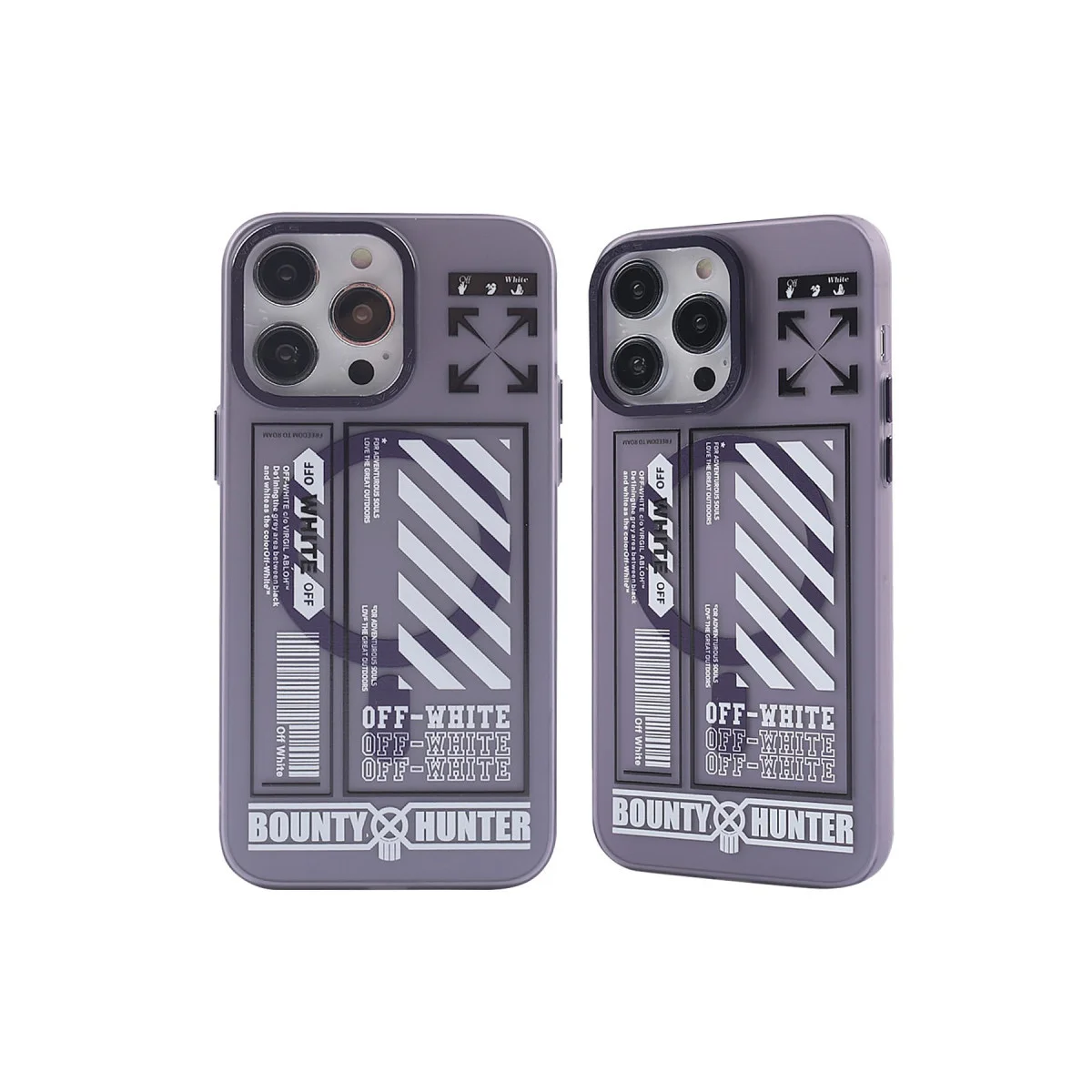 iPhone 14 Pro Max Kılıf Apollo Magneticsafe Desenli Kapak - Apollo Mor - 1