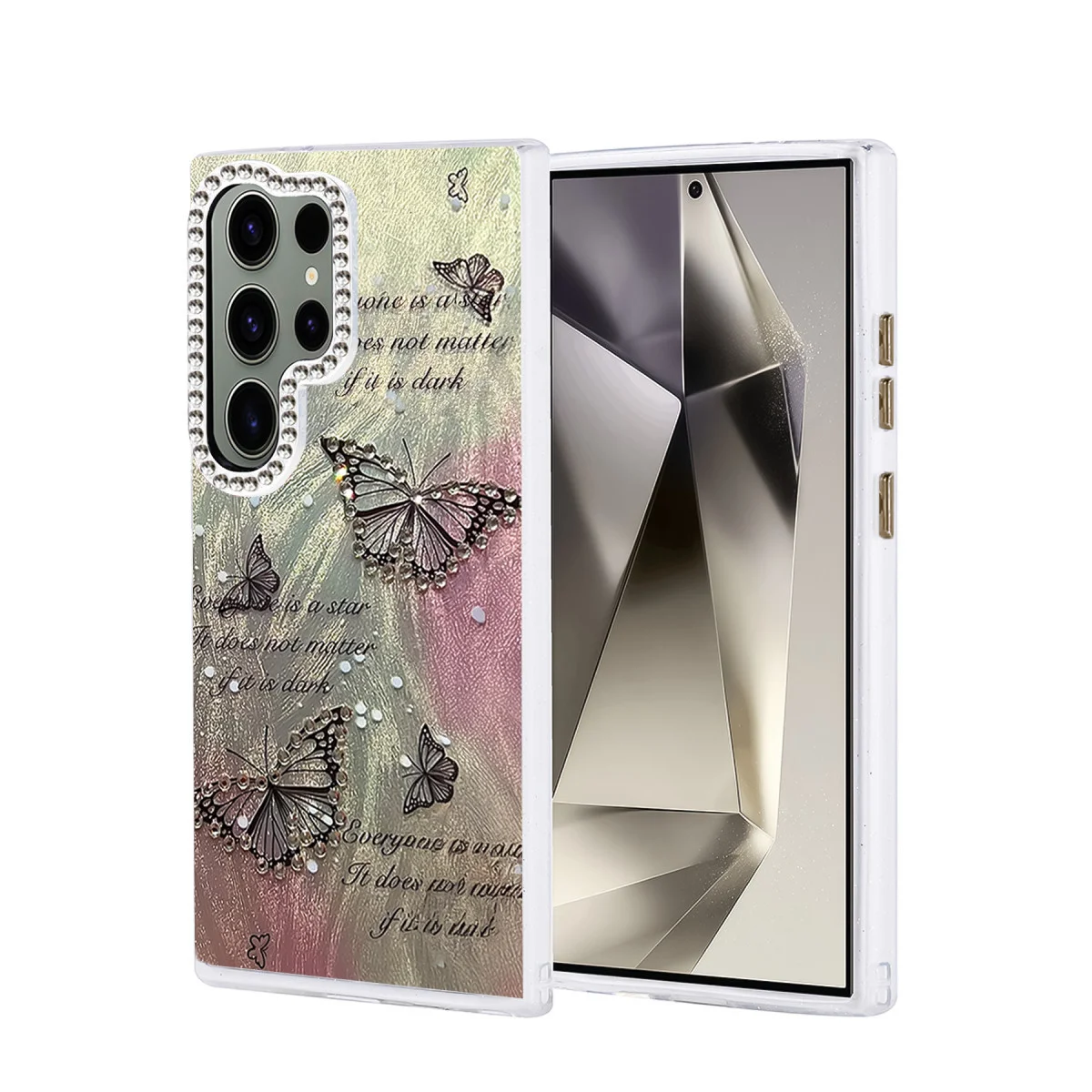Galaxy S24 Ultra Kılıf Blade Aynalı Desenli Kapak - Desen 6