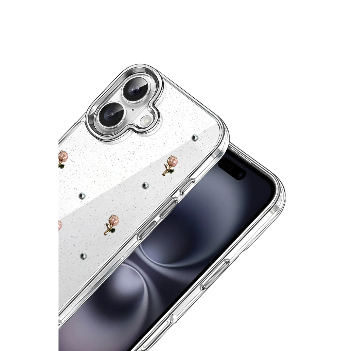 iPhone 17 Fiyonk Desenli Kapak - Desen 6