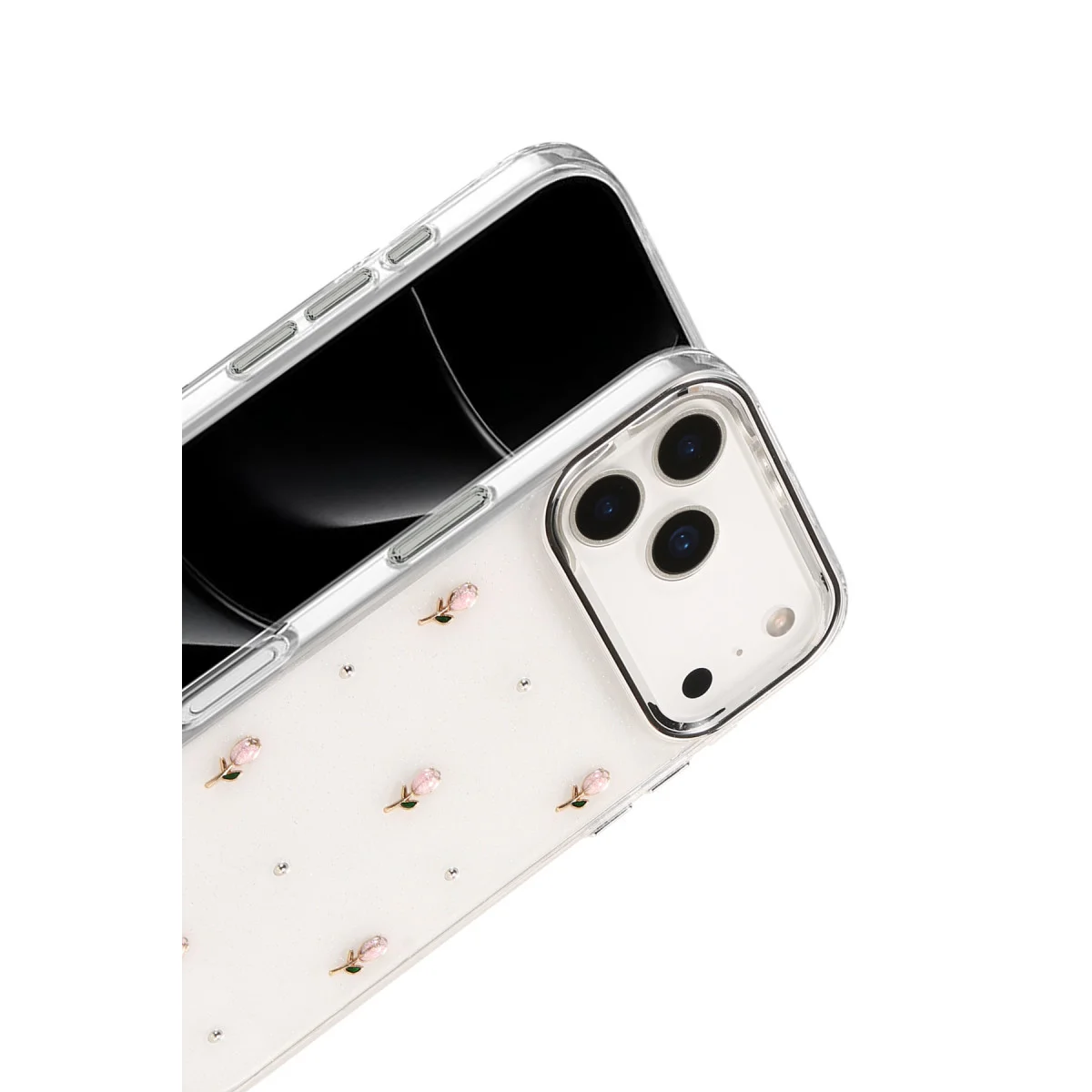 iPhone 17 Pro Max Fiyonk Desenli Kapak - Desen 6