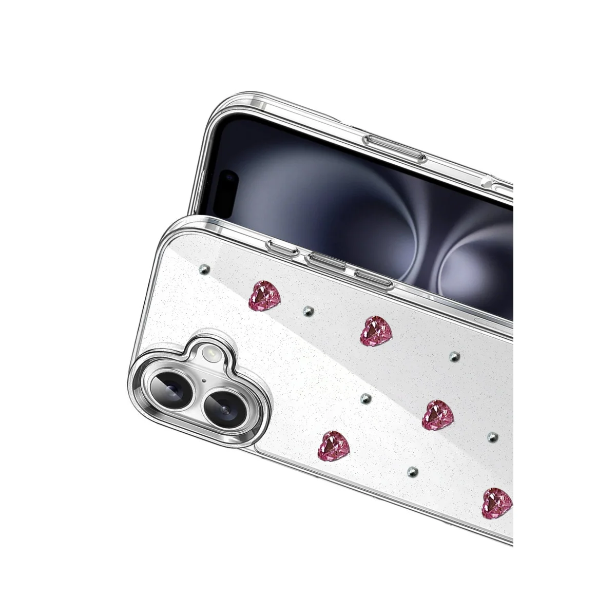 iPhone 16 Fiyonk Desenli Kapak - Desen 3