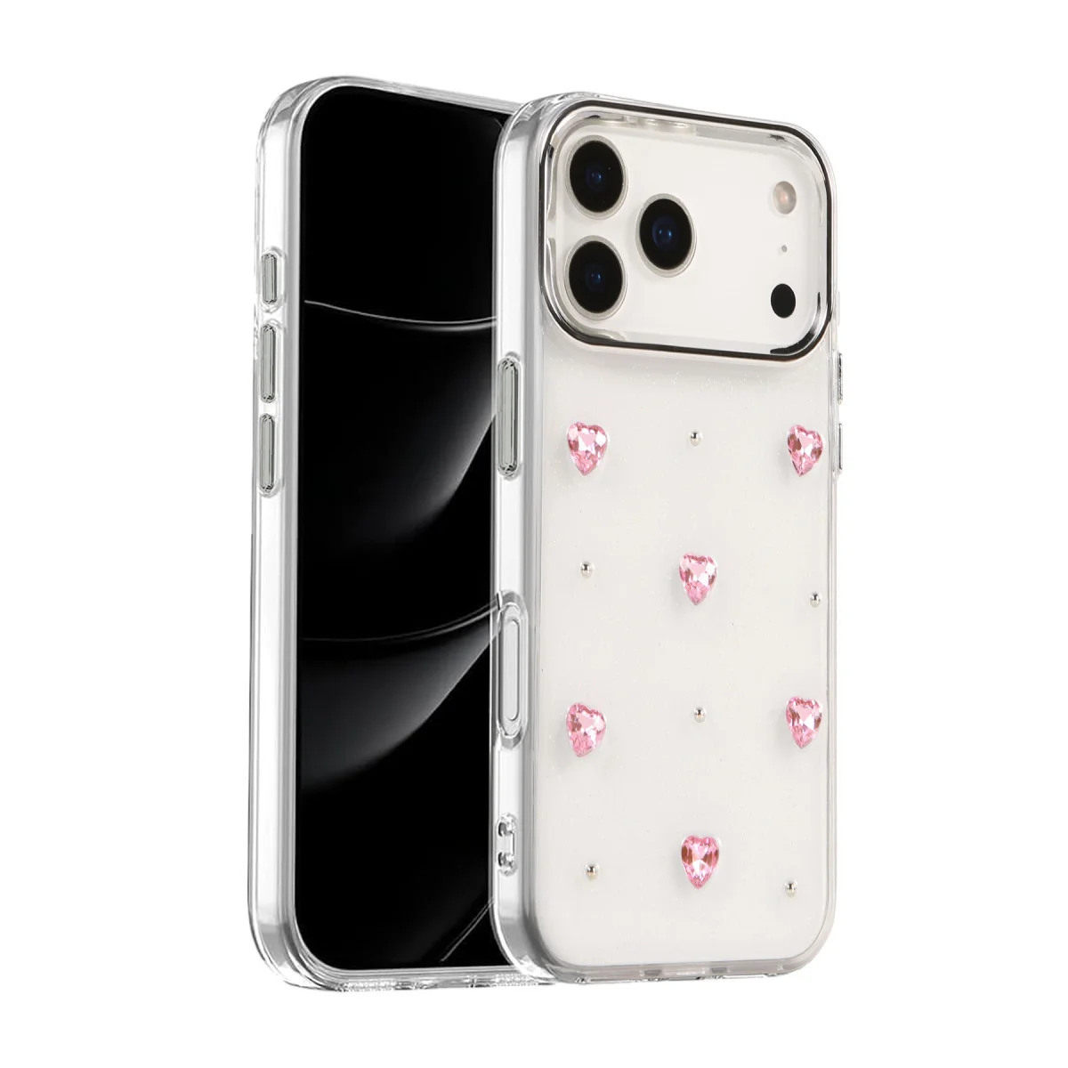 iPhone 17 Pro Fiyonk Desenli Kapak - Desen 3