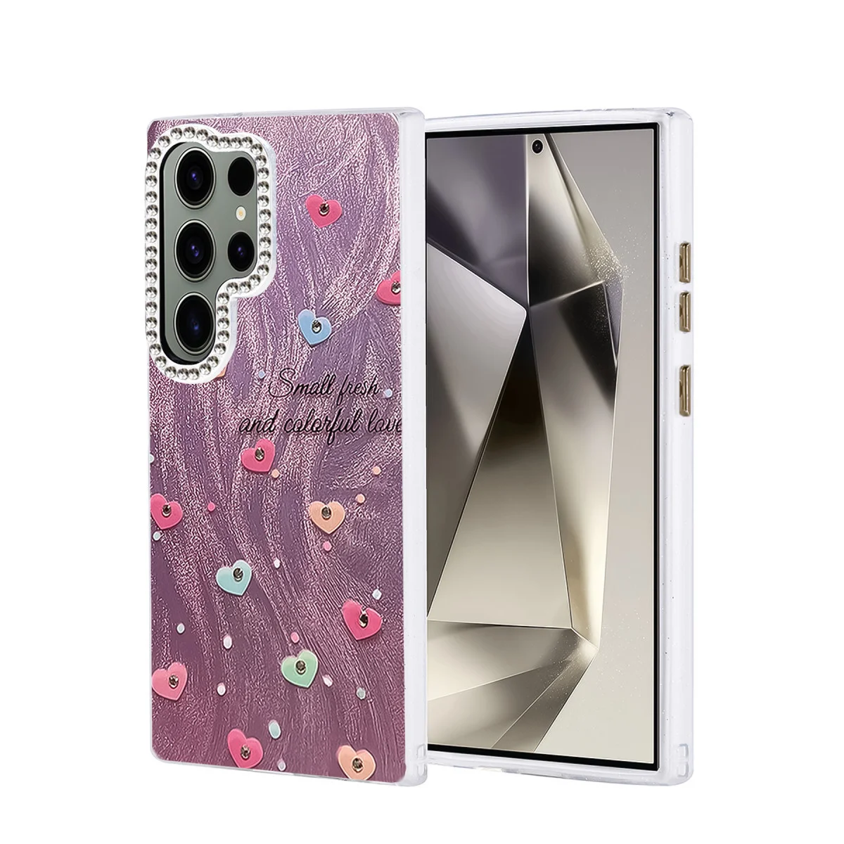Galaxy S23 Ultra Kılıf Blade Aynalı Desenli Kapak - Desen 8