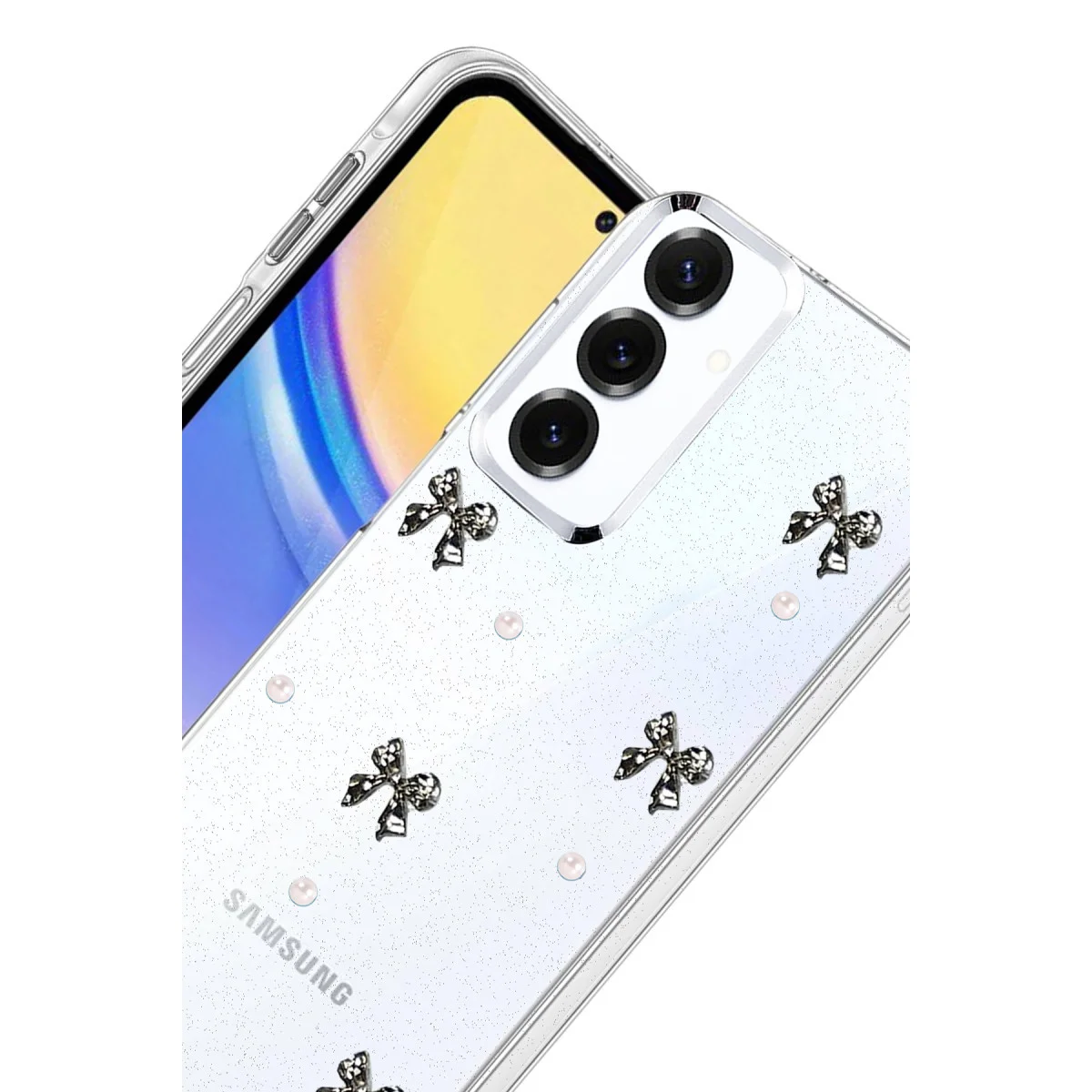 Galaxy A34 5G Fiyonk Desenli Kapak - Desen 8
