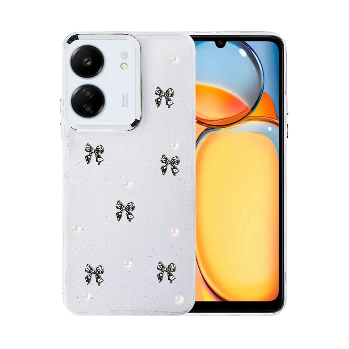 Redmi 13C Fiyonk Desenli Kapak - Desen 8