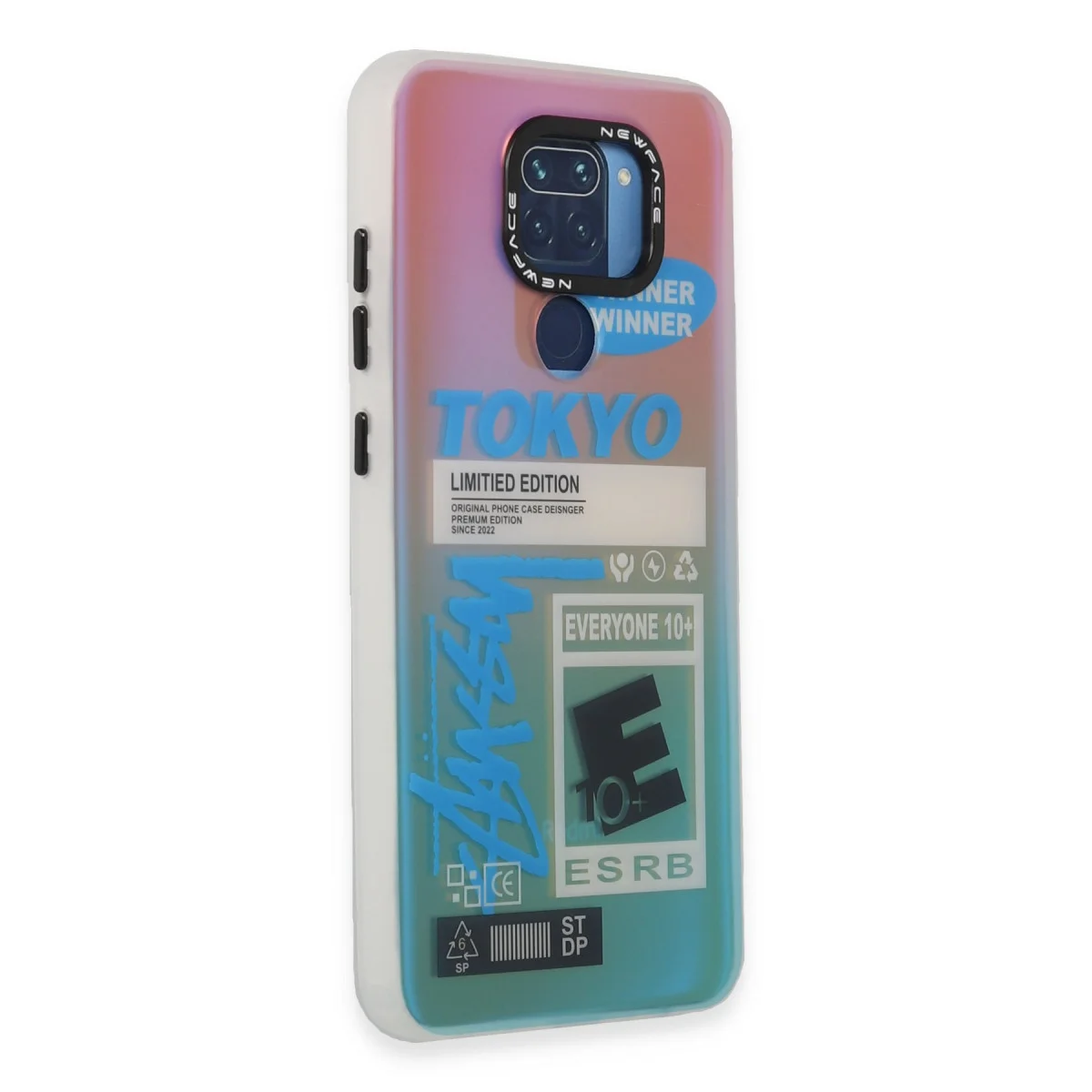 Redmi Note 9 Kılıf Estoril Desenli Kapak - Estoril - 1