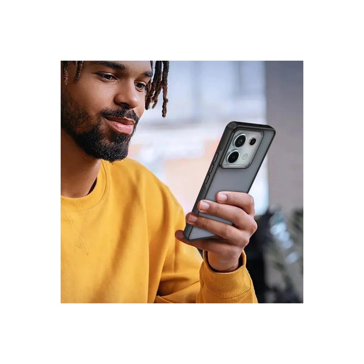 Redmi Note 13 Pro 5G Kılıf Elegant Kapak - Açık Mavi