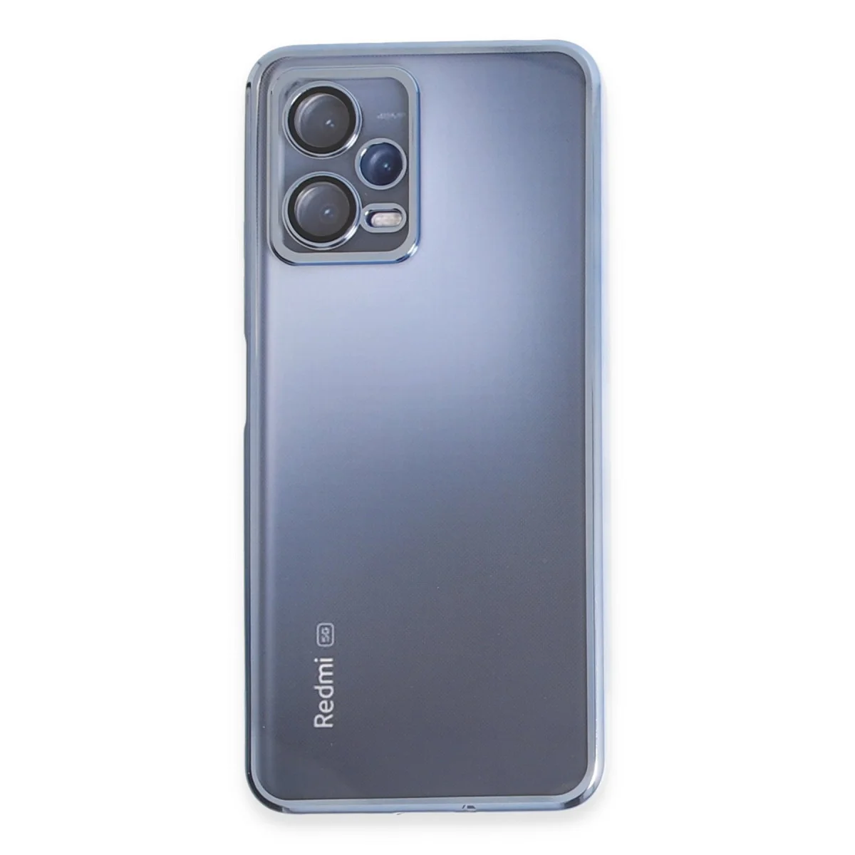 Redmi Note 12 5G Kılıf Razer Lensli Silikon - Açık Mavi
