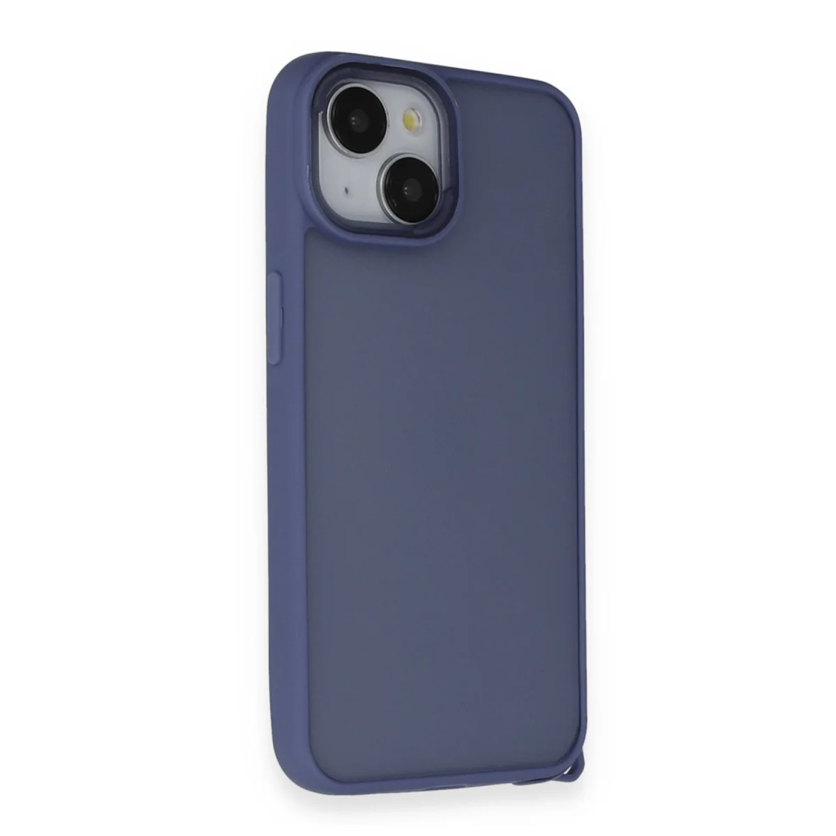 iPhone 14 Kılıf Elegant Kapak - Açık Mavi