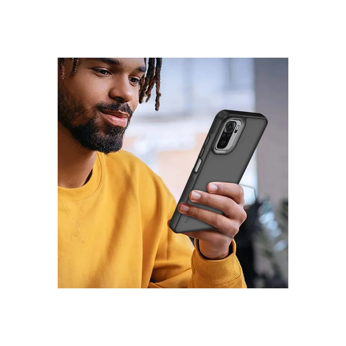 Redmi Note 10 Pro Kılıf Elegant Kapak - Açık Mavi